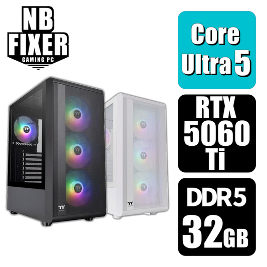 Core Ultra 5 225F / RTX5060Ti 8GB / メモリ32GB / SSD 1TB / S200