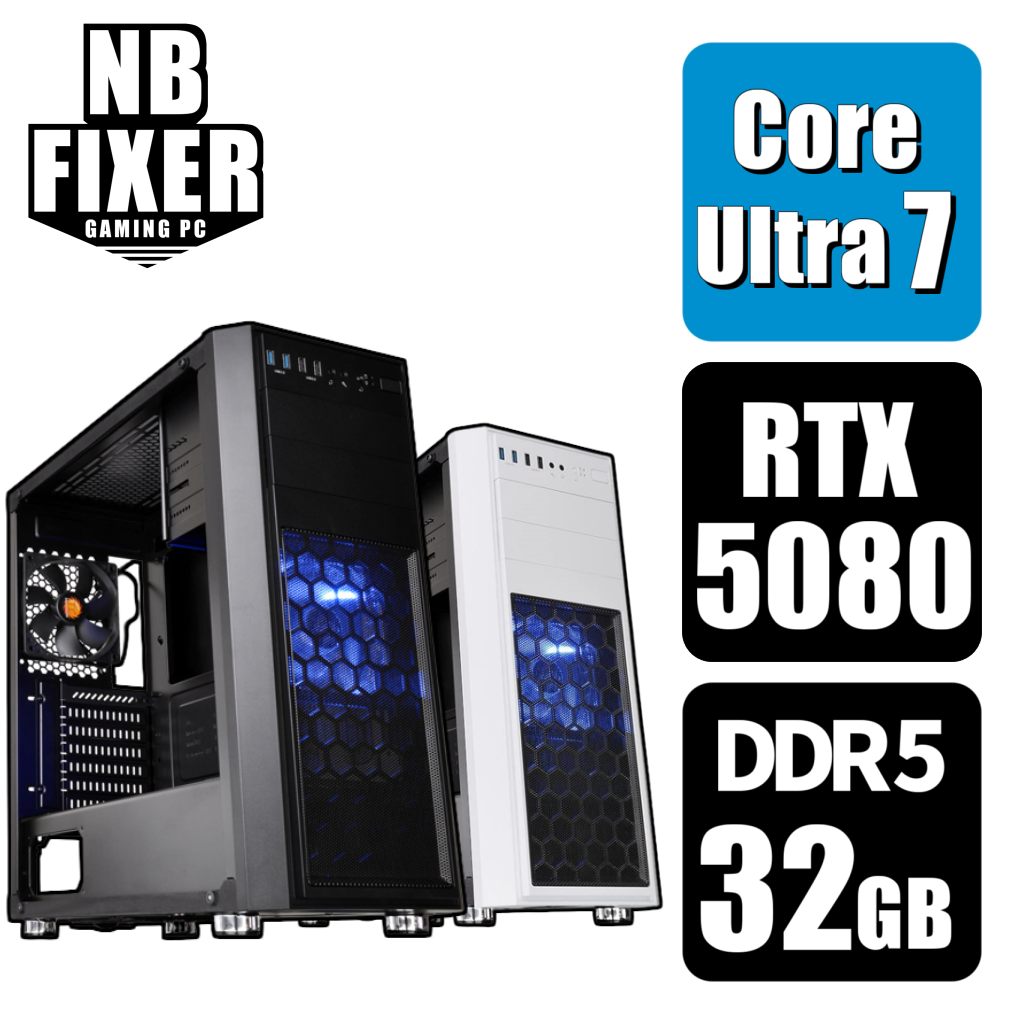 Core Ultra 7 265KF / RTX5080 / メモリ32GB / SSD 1TB / H26
