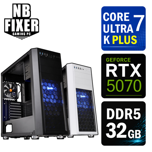 Core Ultra 7 270K Plus / RTX5070 / メモリDDR5 32GB / SSD 1TB / H26 / ゲーミングPC