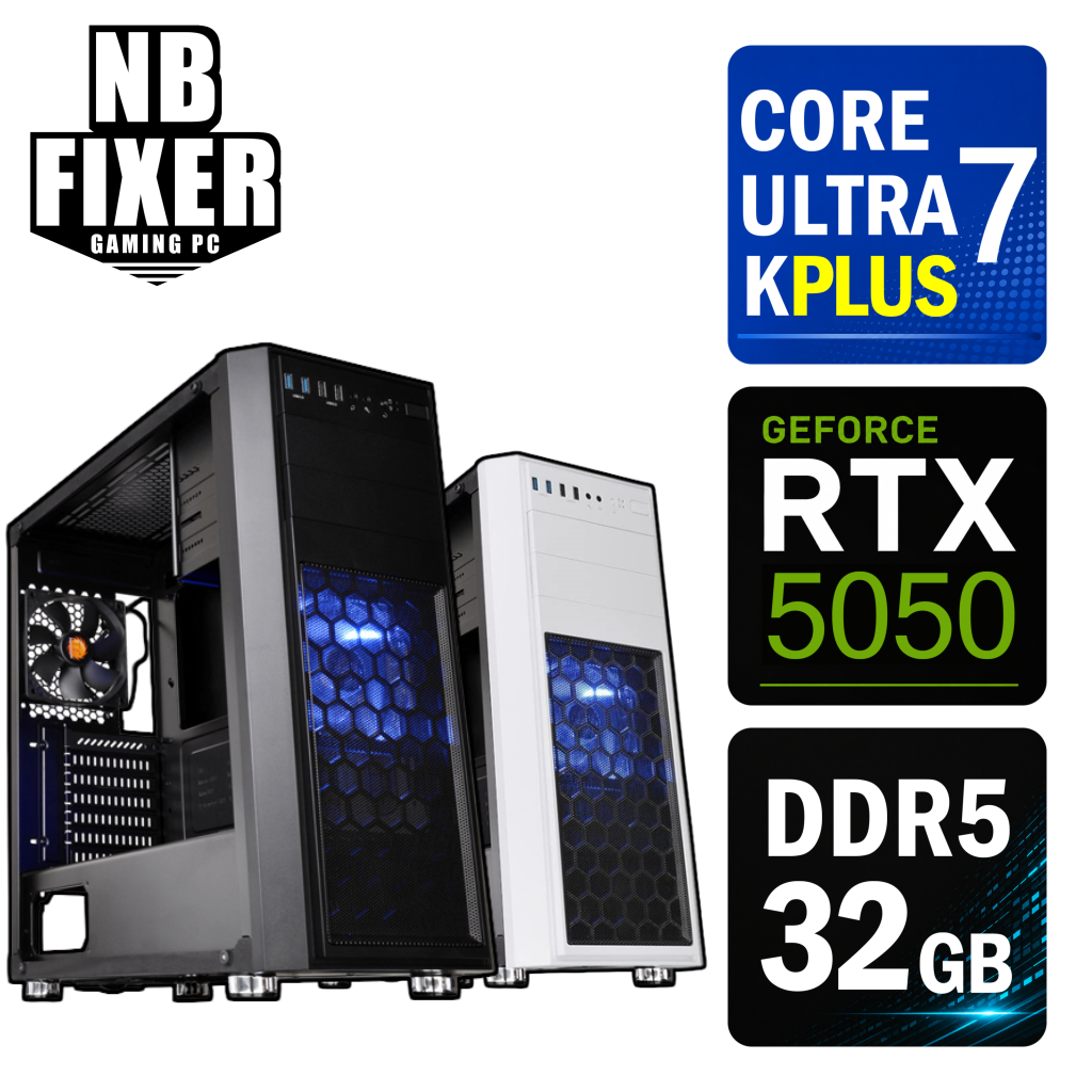 Core Ultra 7 270K Plus / RTX5050 / メモリDDR5 32GB / SSD 1TB / H26 / ゲーミングPC