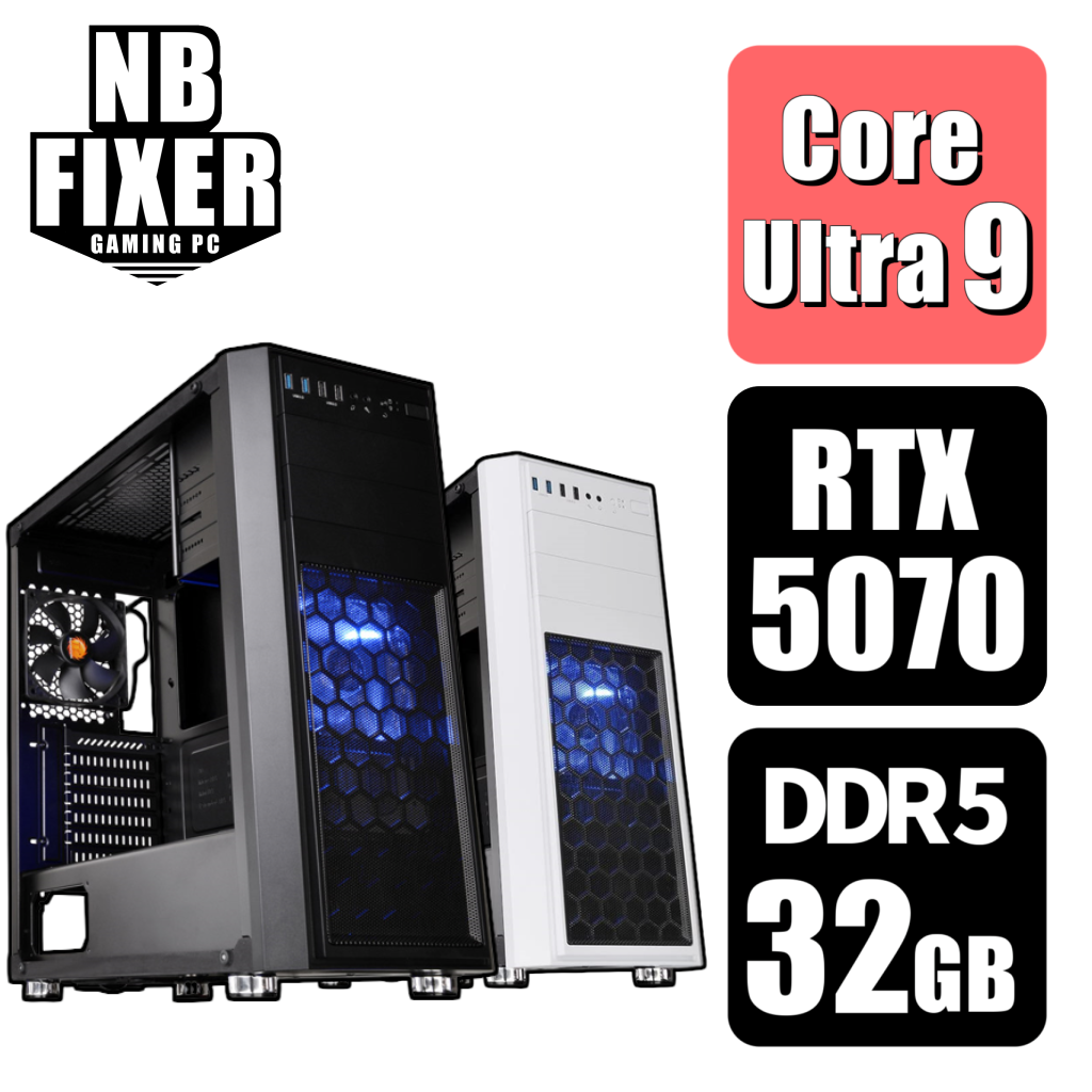 Core Ultra 9 285K / RTX5070 / メモリ32GB / SSD 1TB / H26