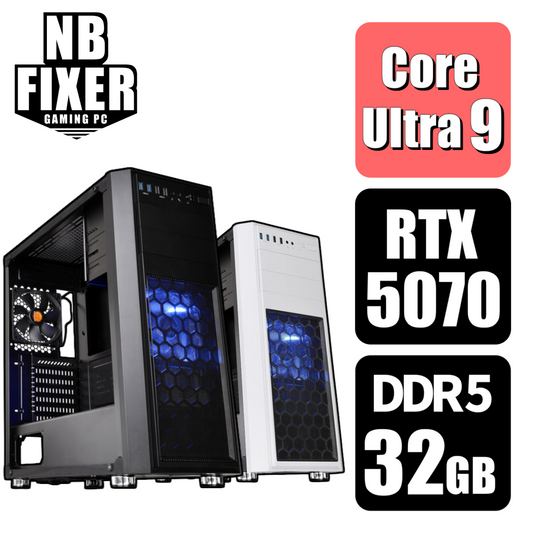 Core Ultra 9 285K / RTX5070 / メモリ32GB / SSD 1TB / H26