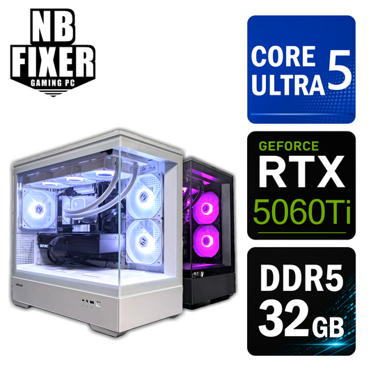 Core Ultra 5 225F / RTX5060Ti 8GB / メモリ32GB / SSD 1TB / P30 / ゲーミングPC