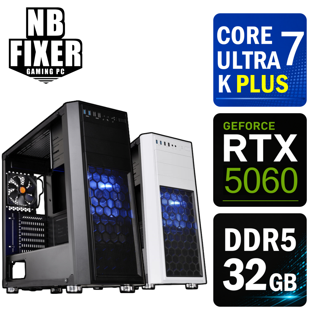 Core Ultra 7 270K Plus / RTX5060 / メモリDDR5 32GB / SSD 1TB / H26 / ゲーミングPC