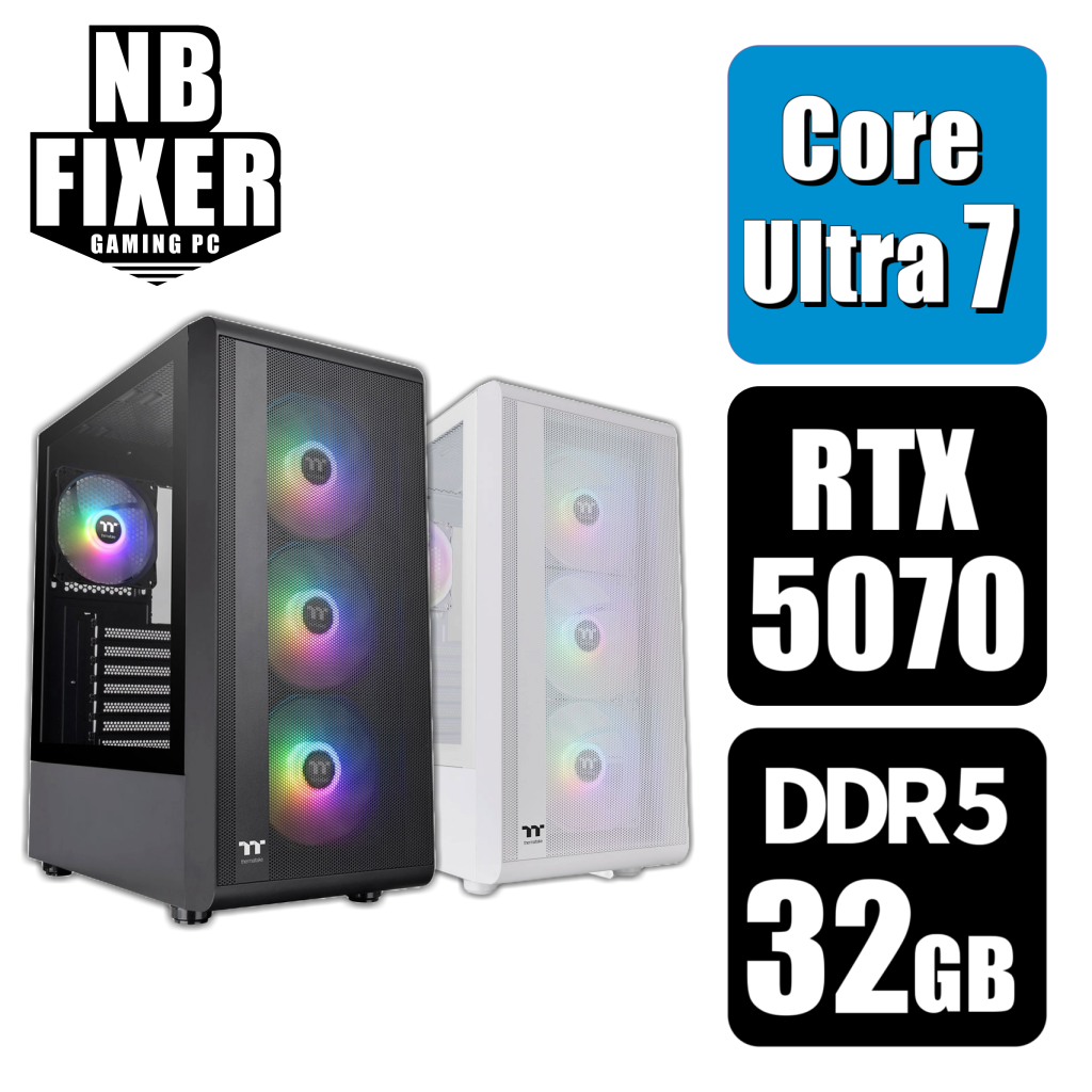 Core Ultra 7 265KF / RTX5070 / メモリ32GB / SSD 1TB / S200