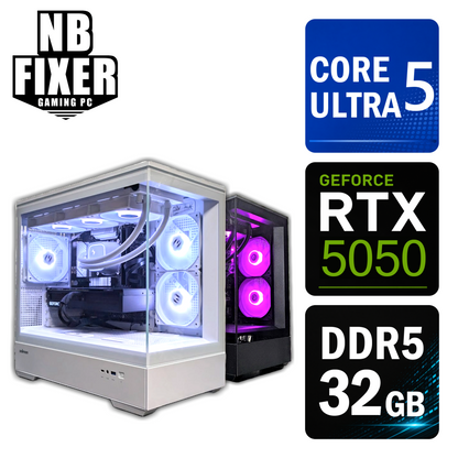 Core Ultra 5 225F / RTX5050 / メモリ32GB / SSD 1TB / P30 / ゲーミングPC