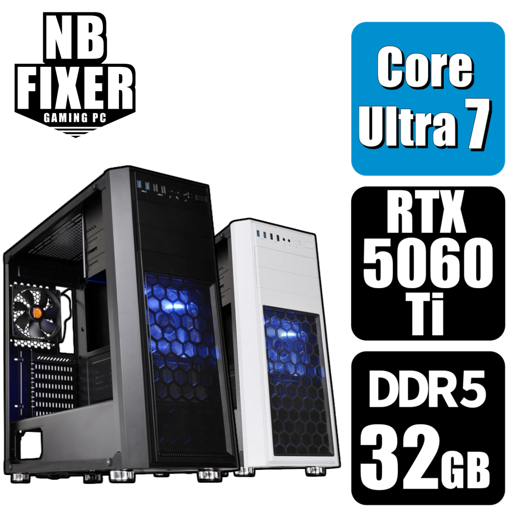 Core Ultra 7 265KF / RTX5060Ti 8GB / メモリ32GB / SSD 1TB / H26