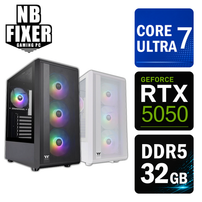 Core Ultra 7 265KF / RTX5050 / メモリ32GB / SSD 1TB / S200 / ゲーミングPC