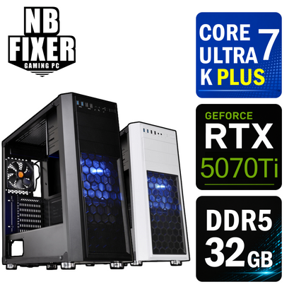 Core Ultra 7 270K Plus / RTX5070Ti / メモリDDR5 32GB / SSD 1TB / H26 / ゲーミングPC