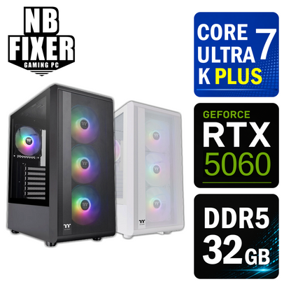 Core Ultra 7 270K Plus / RTX5060 / メモリDDR5 32GB / SSD 1TB / S200 / ゲーミングPC