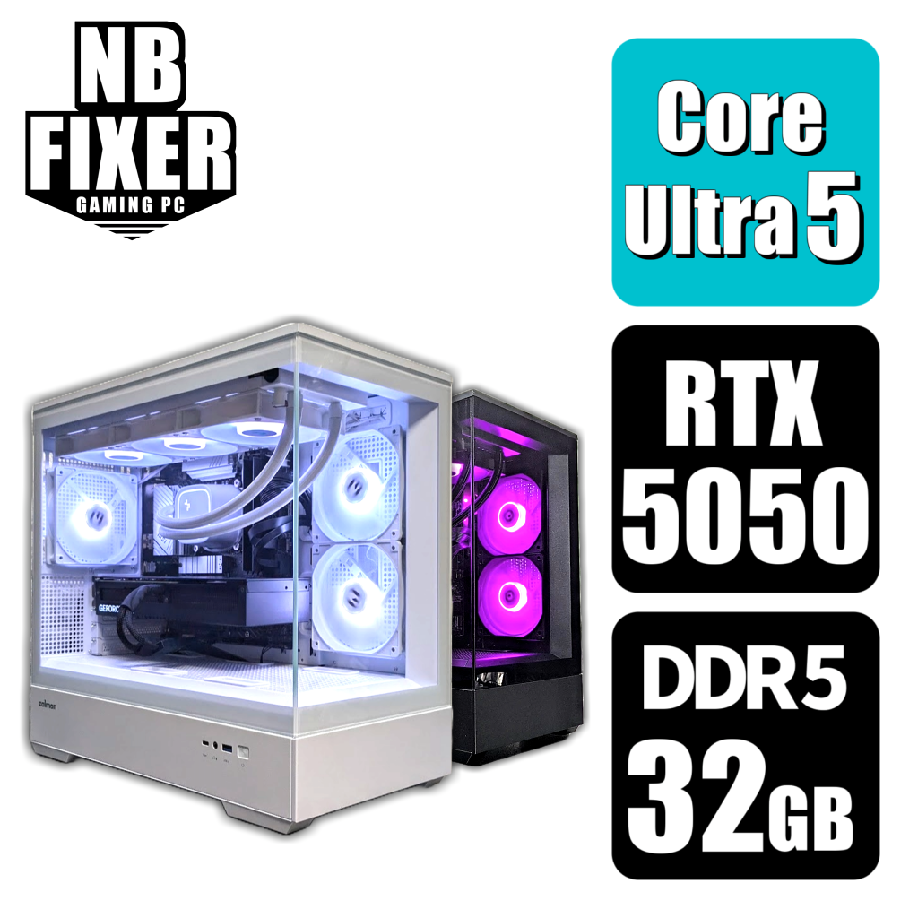 Core Ultra 5 225F / RTX5050 / メモリ32GB / SSD 1TB / P30