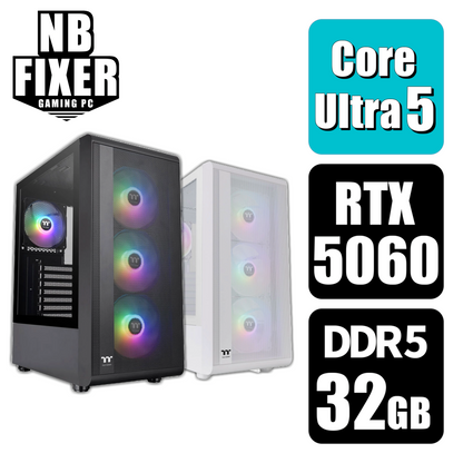 Core Ultra 5 225F / RTX5060 / メモリ32GB / SSD 1TB / S200
