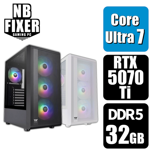 Core Ultra 7 265KF / RTX5070Ti / メモリ32GB / SSD 1TB / S200