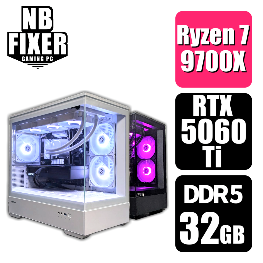 Ryzen 7 9700X / RTX5060Ti 8GB / メモリDDR5 32GB / SSD 1TB / P30