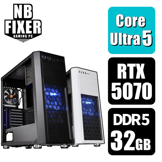 Core Ultra 5 225F / RTX5070 / メモリ32GB / SSD 1TB / H26