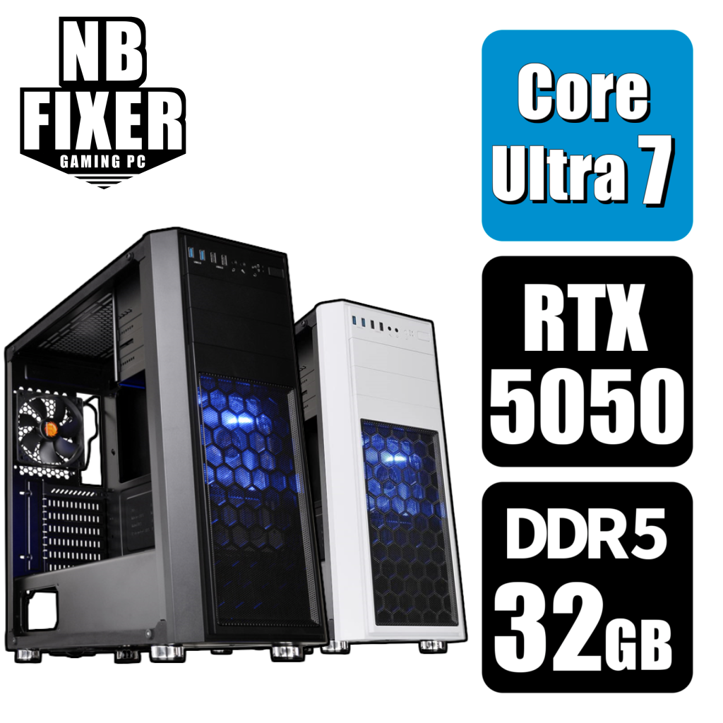 Core Ultra 7 265KF / RTX5050 / メモリ32GB / SSD 1TB / H26