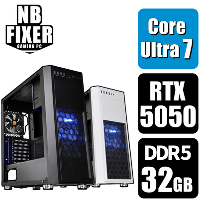 Core Ultra 7 265KF / RTX5050 / メモリ32GB / SSD 1TB / H26