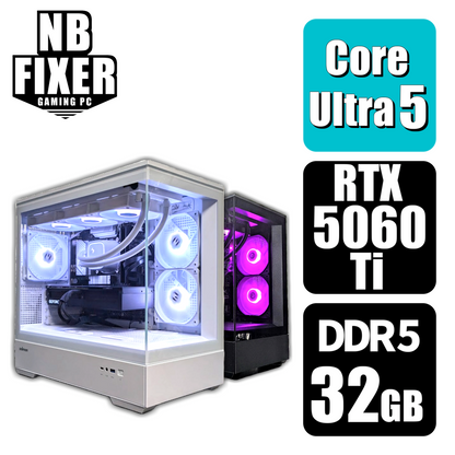 Core Ultra 5 225F / RTX5060Ti 8GB / メモリ32GB / SSD 1TB / P30