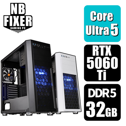 Core Ultra 5 225F / RTX5060Ti 8GB / メモリ32GB / SSD 1TB / H26