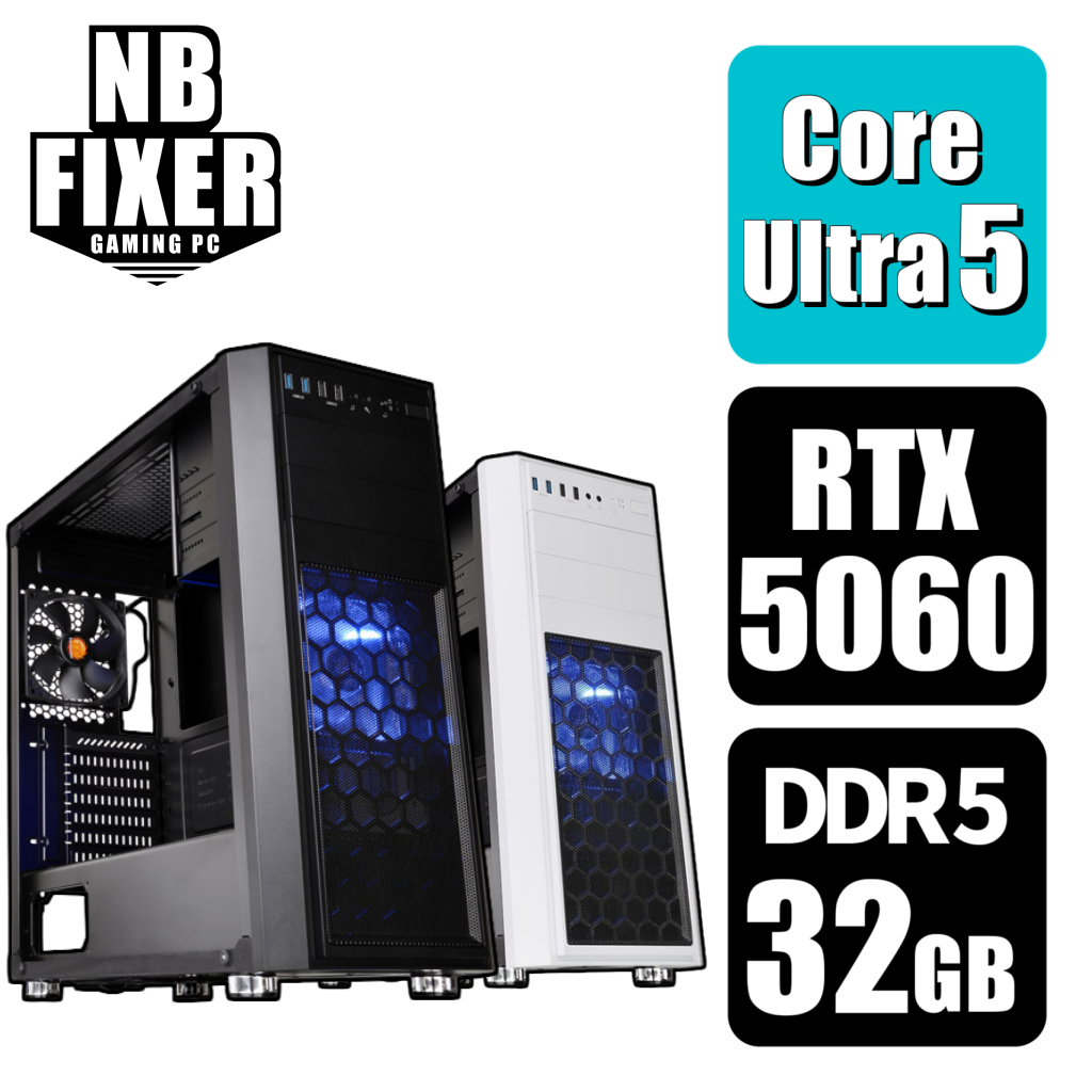 Core Ultra 5 225F / RTX5060 / メモリ32GB / SSD 1TB / H26