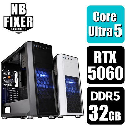Core Ultra 5 225F / RTX5060 / メモリ32GB / SSD 1TB / H26