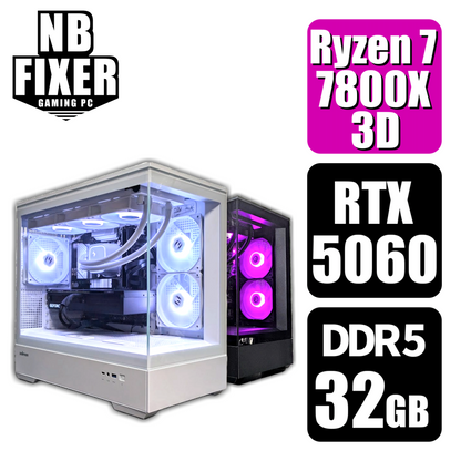 Ryzen 7 7800X3 / RTX5060 / メモリDDR5 32GB / SSD 1TB / P30
